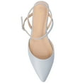 thumbnail image 5 of Journee Women's Martine SuperNatural Shades Buckle Pointed Toe Flats, 5 of 10