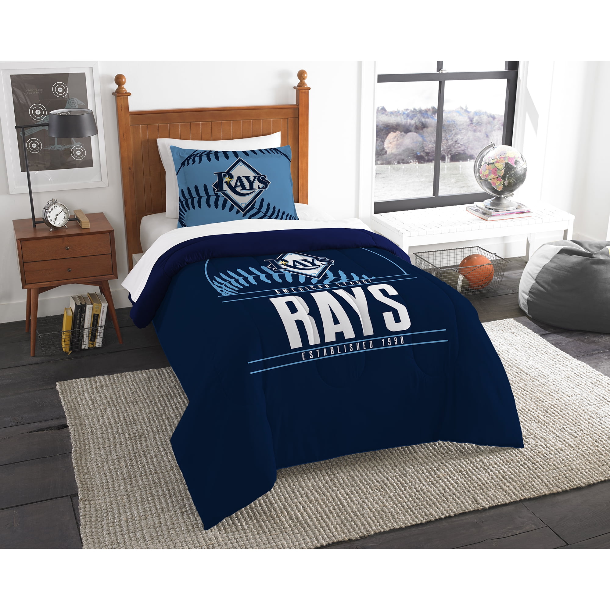 Tampa Bay Rays The Northwest Company Grand Slam Comforter Set