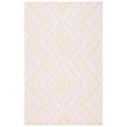 thumbnail image 2 of SAFAVIEH Courtyard Mervyn Botanical Indoor/Outdoor Area Rug, Pink/Gold, 5'5" x 7'7", 2 of 8