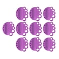 thumbnail image 2 of 10 Uds Organizador De Pigmentos Soporte De Pluma Para Tatuaje Silicona Seguro Lavable Reutilizable Estable Soporte Portátil Para Tazas De Tinta Desechables Tapas De Pigmento De Tatuaje(púrpura), 2 of 5