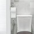 thumbnail image 2 of 3 Piece Bathroom Hardware Set, Stainless Steel Towel Ring, And Toilet Paper Holder, Silver, 2 of 5