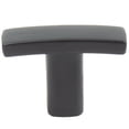 thumbnail image 2 of Douglas Cabinet T-Knob, 38 Millimeters, Matte Black by Stone Harbor Hardware, 2 of 2