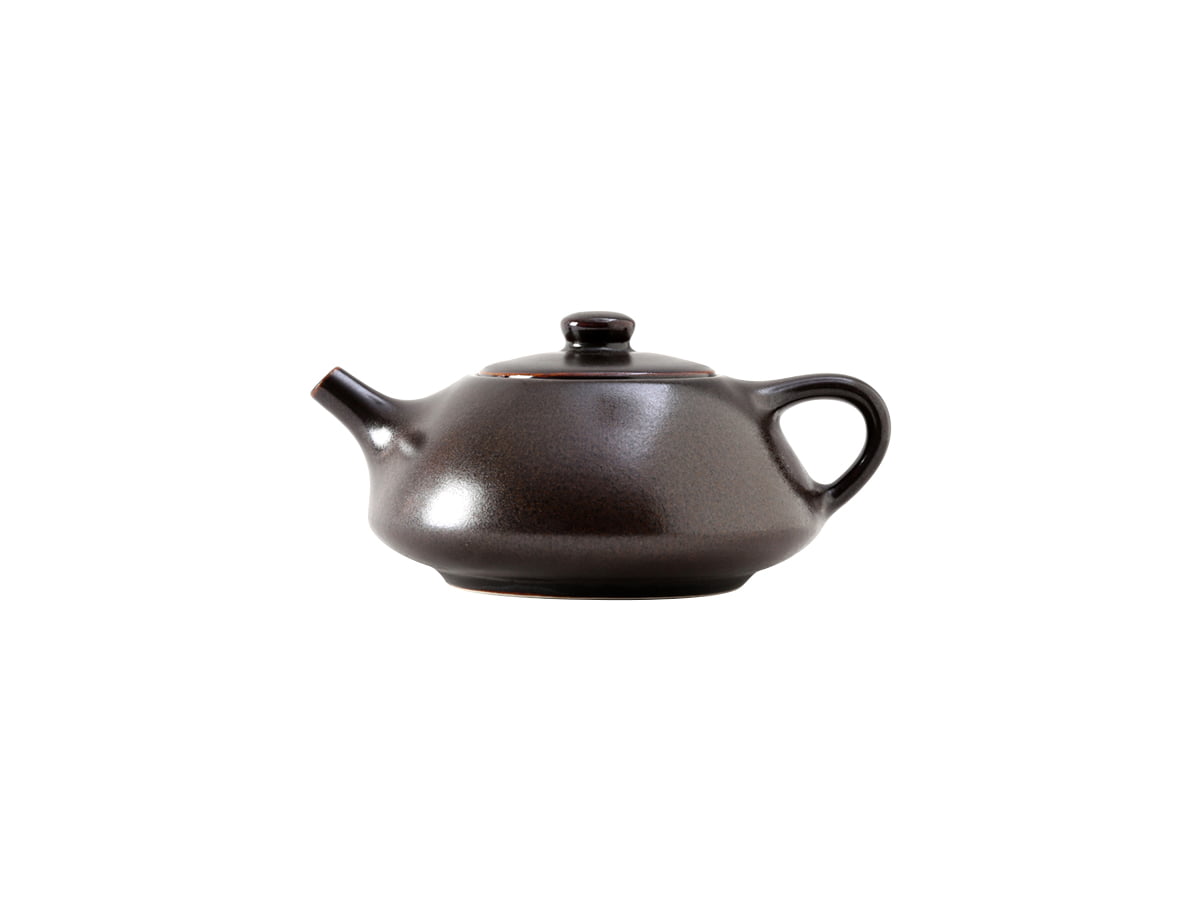 Modern Monochrome Mum Time Teapot For One Tea Pot Stoneware 