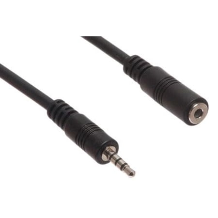 ECore Cables 3.5mm TRRS Cable - Male/Female - 25 FT EC23-138-025