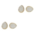 thumbnail image 4 of Qarigey Pendientes de botón joyería elegante decoración estilo Simple mujer elegante pendientes de botón adorno de vestir femenino regalo de tipo 23 2piezas Qarigey CBP385603, 4 of 5