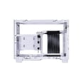 thumbnail image 2 of LIAN LI Q58 White Color  SPCC / Aluminum / Tempered Glass  Mini Tower Computer Case , PCI4.0 Riser Card Cable Included ---Q58W4, 2 of 13
