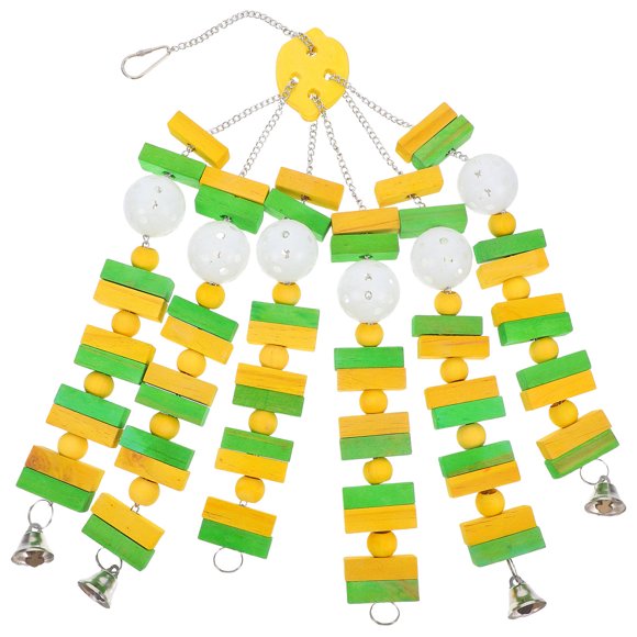 SKISUNO 1Pack Parrots Chewing Supply Parrot Chew Toy Multi For Sun Conures And Cockatiels