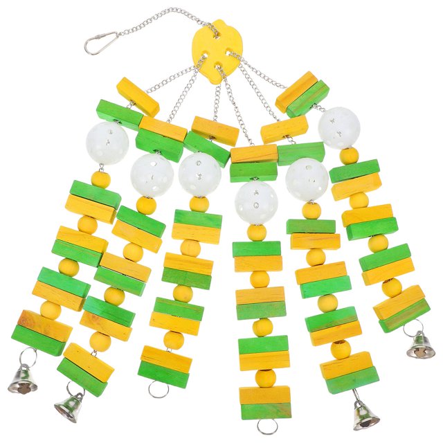 SKISUNO 1Pack Parrots Chewing Supply Parrot Chew Toy Multi For Sun Conures And Cockatiels