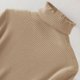 thumbnail image 5 of Suéter informal grueso invierno, suéter de cuello alto de gran tamaño, suéter para mujer, suéteres básicos de punto sueltos cálidos para Marrón m Yinane Suéter de punto mujer, 5 of 5