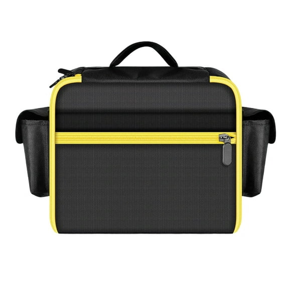 Air Compressor Storage Case Cordless Tool Organizers Bag for 20V Tire Inflator with Ergonomic Handle