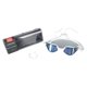 thumbnail image 1 of Lentes azules/blancos de alta definición para natación de competición y adultos con protección UV y antifugas, 1 of 8