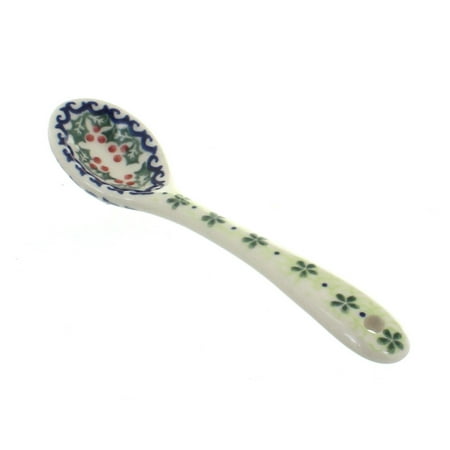 - Polish Pottery Reindeer Delight Sugar Spoon