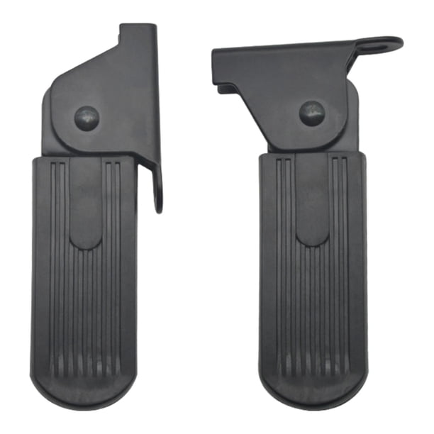 1 par de pedales de bicicleta, reposapiés plegables, antideslizantes, multiusos, para mantenimiento. Espaciado entre agujeros 5cm