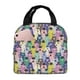 thumbnail image 1 of Easygdp Llamas Colorful Bolsa Térmica Premium - Tela Oxford Impermeable, Gran Capacidad, Bolsillo Frontal, Unisex para Trabajo, Escuela, Actividades al Aire Libre y Picnics, 1 of 8