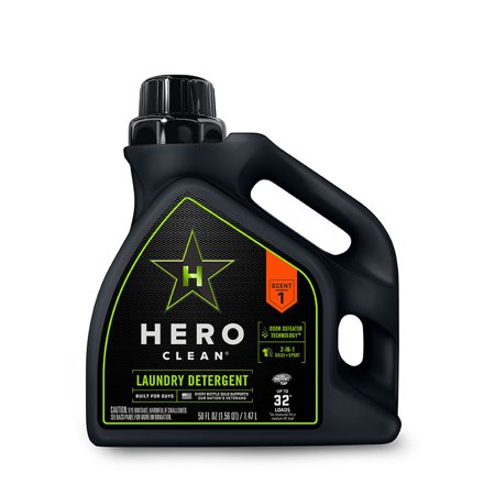 Hero Clean Laundry Detergent, 50 oz