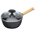 thumbnail image 3 of Charola para hornear Olla De Cocina De Hierro, Tapa De Vidrio Endurecido, Gachas, Accesorios De Cocina Fáciles De Limpiar, 18 Cm 18 cm Magideal Charola para hornear, 3 of 7