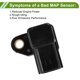 thumbnail image 5 of Sensor de Presión Absoluta del Colector MAP Único para Mazda 3 2.0L 2.3L 2004-2005 No.E1T10372 1 Pc, 5 of 6
