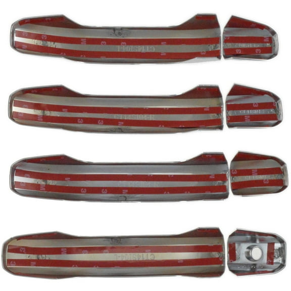 Trim Illusion- CHEVY SILVERADO/SUBURBAN/TAHOE/GMC SIERRA/YUKON 4DR ABS CHROME DOOR HANDLE COVER