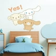 thumbnail image 3 of Sanrio Cinnamoroll Wall Paper Cartoon Anime Cinnamoroll Wall Sticker Girls Bedroom Window Car Waterproof Self Adhesive Sticker, 3 of 10