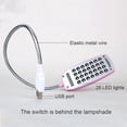 thumbnail image 4 of Luz superbrillante para ordenador portátil, lámpara Flexible de lectura de escritorio, Universal, 28 LED, USB, 4 of 4