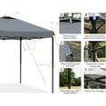 thumbnail image 5 of KAMPKEEPER 10x10 Pop Up Commercial Canopy Tent - Waterproof & Portable Outdoor Shade with Adjustable Legs, Air Vent, Carry Bag & Sandbags(Dark Grey), 5 of 10
