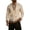 Beige, variant on Viking Shirts for Men Long Sleeve Loose Casual Lace Up Stand Collar Vintage Pirate Culture Print Fall Shirt