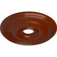 thumbnail image 3 of Ekena Millwork 18 1/8"OD x 3 3/4"ID x 1 1/8"P Bradford Ceiling Medallion (Fits Canopies up to 4 3/8"), Hand-Painted Firebrick, 3 of 6