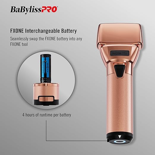 BaBylissPRO® FXONE™ ROSEFX® Double-Foil Shaver