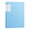 Blue#3, variant on MIANHT A4 Document Folder Semi-Transparent File Pouch Exam Paper Organizer Multi-Pocket Plastic Portfolio for School Office Student Certificate Report Storage