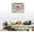 thumbnail image 5 of Hair Salon Wall Art Teamwork Pictures Wall Decor Rustic Hair Stylist Salon Canvas Decor Prints Painting Framed Artwork for Office Barbershop Makeup Room Ready to Hang 12"x16", 5 of 6