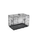 thumbnail image 2 of ABC Pet Folding Metal Dog Crate, Durable Double-Door Wire Pet Kennel with Leak-Proof Tray,24x16.7x18.5inch, 2 of 9