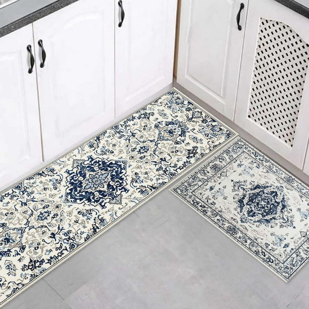 Juego De Alfombra Y Felpudo Para Cocina, 2 Piezas, Decoración Para El Suelo De Invierno En El Hogar.
