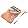 thumbnail image 1 of Piano de pulgar de 17 teclas Kalimba Camphorwood C Tone con Carry, 1 of 8