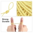 thumbnail image 4 of Unique Bargains 164 Feet 2mm Jute Twine, Jute Rope, Jute String Cords Yellow, 4 of 6