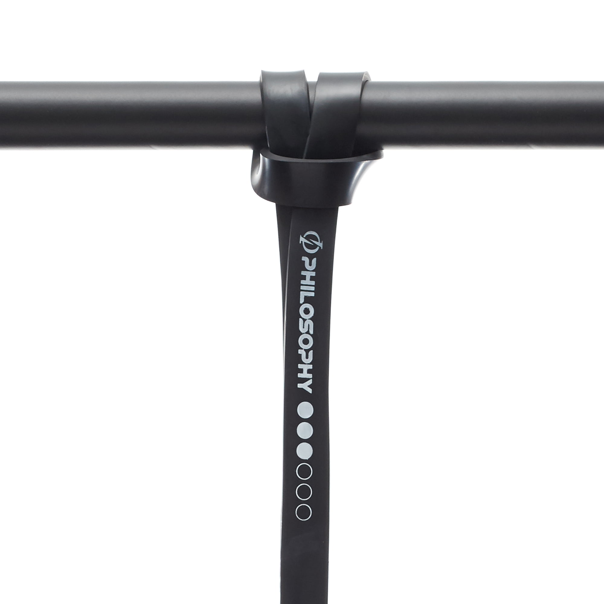 Philosophy Gym - Resistance Band - 3/4" (50-75 lbs), Black