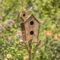 thumbnail image 5 of Zaer Ltd. Large Copper-Colored Multi-Birdhouse Stakes, Room for 2 Bird Families in Each, 5 of 6