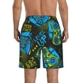 thumbnail image 3 of Kll Play Game Men'S Casual Summer Beach Shorts Hawaiian Shorts With Pockets-Xx-Large, 3 of 9