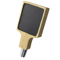 Rustic Carved Tap Handle with Chalkboard Surface - Short 6" - Tap Boards