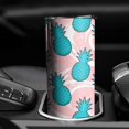 thumbnail image 3 of 20 oz Double Wall Cups with LeakProof Lid Pineapple () Water Bottle for Mountain Halloween Fishing Christmas, 3 of 7
