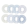 thumbnail image 3 of DOLITY 8 Pcs Séparateurs de Garde-Robe pour Bébés Compacts pour Boutiques Garde-Robe Linge Couleurs Bleues, 3 of 8