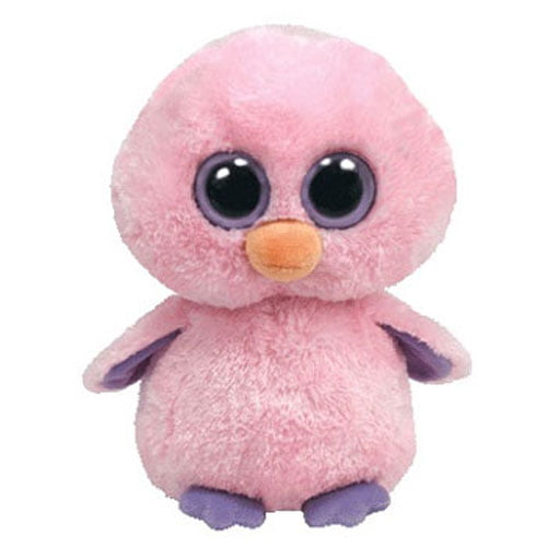 Ty Beanie Boo Boos Posy The Pink Chick 6" 2011 Solid Eyes NMWNMT Retired for sale online 