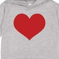 thumbnail image 3 of Inktastic Red Heart Valentine Toddler Hoodie, 3 of 4