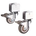 thumbnail image 3 of 1.5-inch Clip Furniture Crib Casters Used For Engineered Wood Floor Tile Floor, 3 of 5