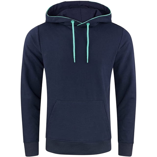 Birdeem Chandail à Capuche Décontracté Mode Polyvalent Couleur Unie pour Hommes