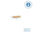 thumbnail image 2 of Wooden Dowel Pins 1-1/2 x 1/2 inch, Pack of 100 Fluted Dowel Joints for Woodworking, Furniture and Crafts, by Woodpeckers, 2 of 5