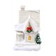 thumbnail image 3 of Casa navideña luminosa, adornos luminosos, adornos navideños de resina blanca, Estilo F, 3 of 9