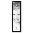 thumbnail image 2 of ArtToFrames 11" x 44" Honors Black with Silver Picture Frame, 11x44 inch Black Wood Poster Frame (WOM-5157), 2 of 7