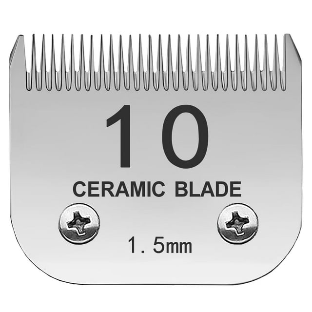 Clipper Blade TRAH 10# con revestimiento cerámico de titanio de 1,5 mm