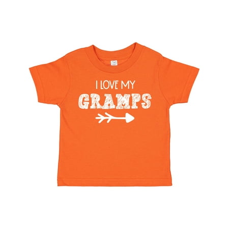 

Inktastic I Love My Gramps with Arrow Gift Toddler Boy or Toddler Girl T-Shirt