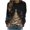 Gold, variant on Tumotour Christmas Sweater for Women Christmas Print Hoodless Sweatshirt Crewneck Long Sleeve Pullover Sweatshirt Tunic Blouse